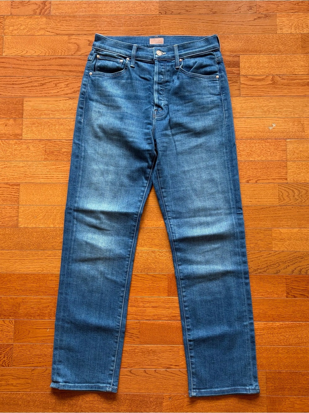 Mother High Waisted Hiker Hover Jeans